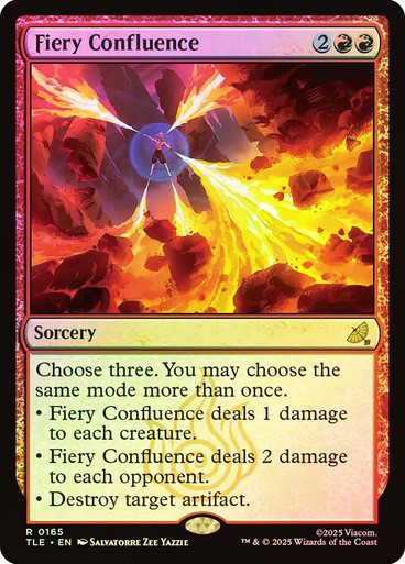 Fiery Confluence Avatar: The Last Airbender Eternal foil