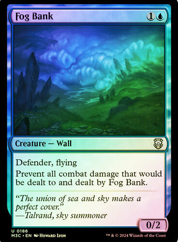 Fog Bank Modern Horizons 3 Commander Ripple Foil