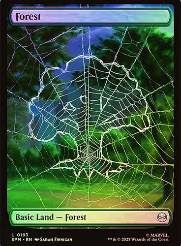 Forest193__08836 Forest (#193) (Full Art) Marvel's Spider-Man