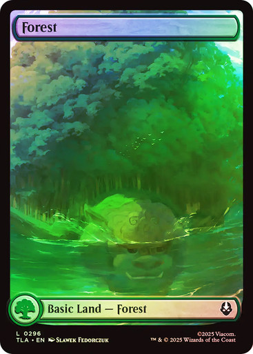 Forest296__46131 Forest (#296) (Full Art) Avatar: The Last Airbender foil