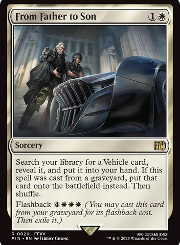 From Father to Son FINAL FANTASY