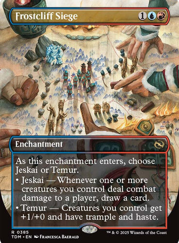 Frostcliff Siege (Borderless) Tarkir: Dragonstorm
