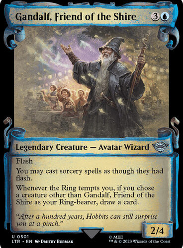 GandalfFriendOfTheShire501__10786 Gandalf, Friend of the Shire (#501) (Showcase) The Lord of the Rings
