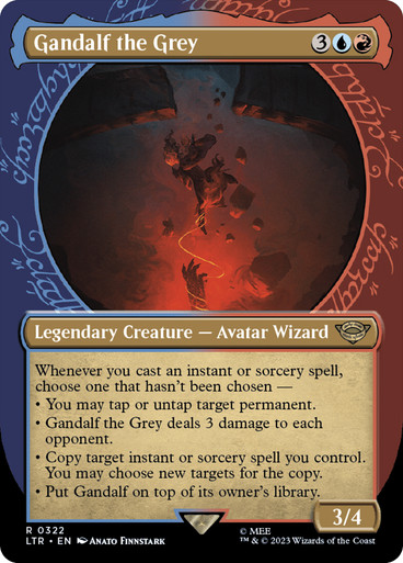 Gandalf the Grey (#322) (Showcase) The Lord of the Rings