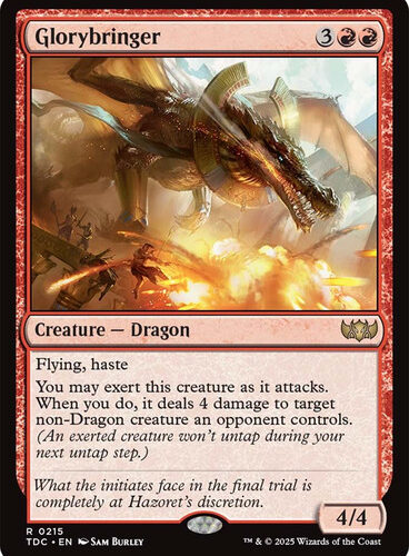 Glorybringer__25947 Glorybringer Tarkir: Dragonstorm Commander