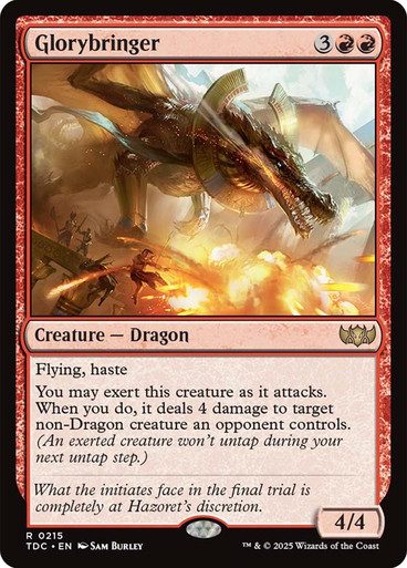 Glorybringer__25947 Glorybringer Tarkir: Dragonstorm Commander