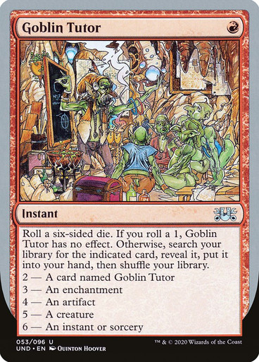 GoblinTutor__92918 Goblin Tutor Unsanctioned
