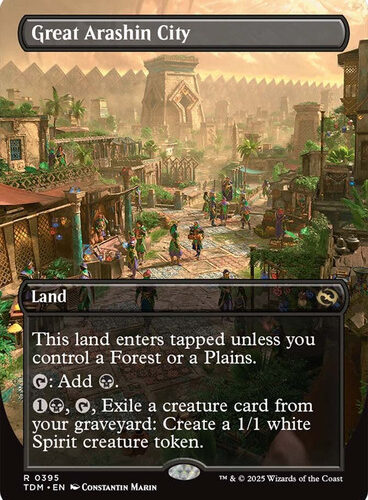 Great Arashin City (Borderless) Tarkir: Dragonstorm