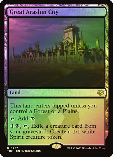 Great Arashin City Tarkir: Dragonstorm Foil