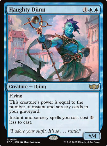 Haughty Djinn Tarkir: Dragonstorm Commander