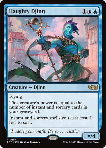 Haughty Djinn Tarkir: Dragonstorm Commander