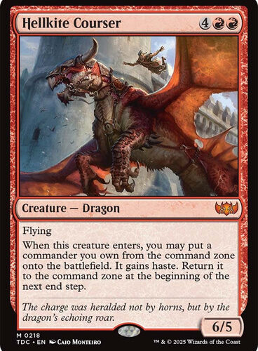 Hellkite Courser Tarkir: Dragonstorm Commander