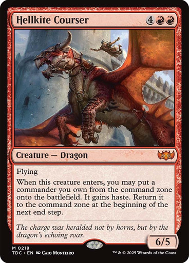 Hellkite Courser Tarkir: Dragonstorm Commander