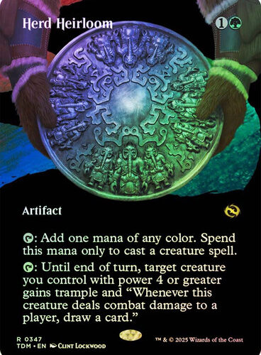 Herd Heirloom (Borderless) Tarkir: Dragonstorm Foil