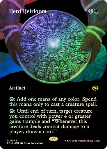 Herd Heirloom (Borderless) Tarkir: Dragonstorm Foil