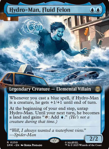 Hydro-Man, Fluid Felon (Extended Art) Marvel's Spider-Man