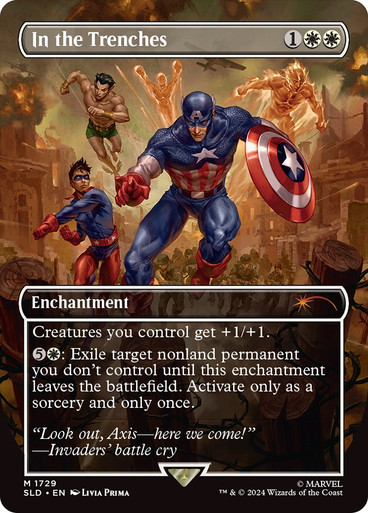 In the Trenches (Marvel) (Borderless) Secret Lair Drop