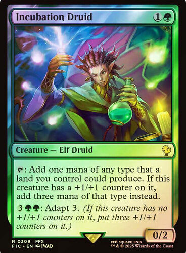 Incubation Druid FINAL FANTASY Commander Surge Foil