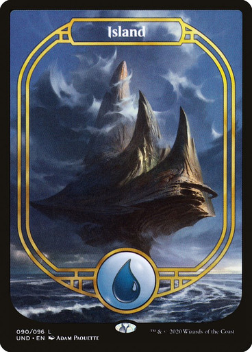 Island (#090) (Full Art) Unsanctioned