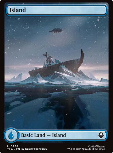 Island288__84216 Island (#288) (Full Art) Avatar: The Last Airbender