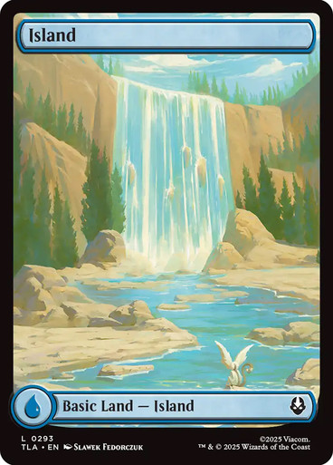 Island (#293) (Full Art) Avatar: The Last Airbender
