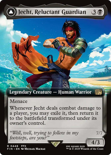 Jecht, Reluctant Guardian // Braska's Final Aeon (#448) (Extended Art) FINAL FANTASY
