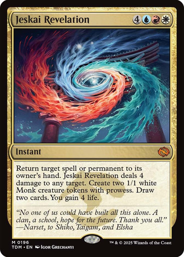 Jeskai Revelation Tarkir: Dragonstorm