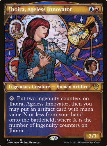 JhoiraAgelessInnovator301__56348 Jhoira, Ageless Innovator (Showcase) Dominaria United