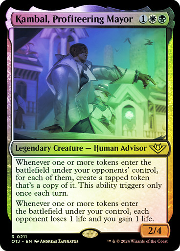 Kambal, Profiteering Mayor Outlaws of Thunder Junction foil