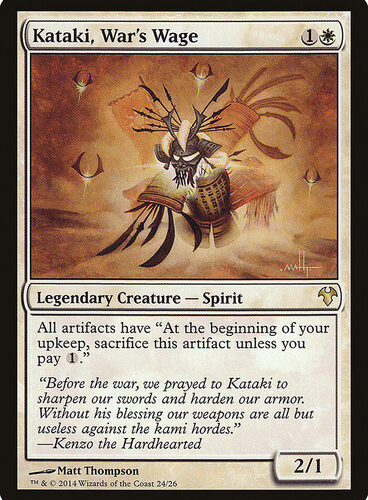 Kataki, War's Wage Modern Event Deck