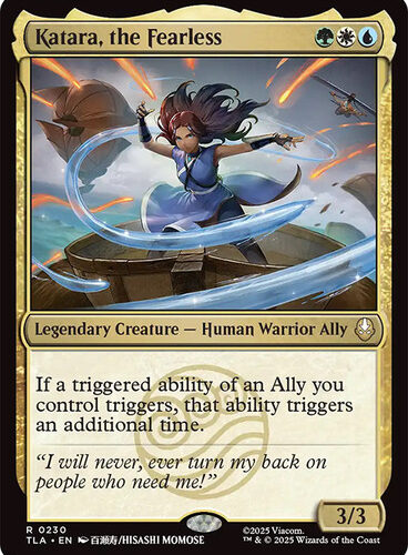 Katara, the Fearless Avatar: The Last Airbender