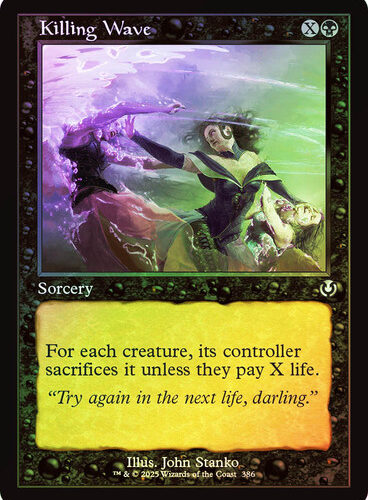 KillingWave386__86464 Killing Wave (Retro) Innistrad Remastered Foil
