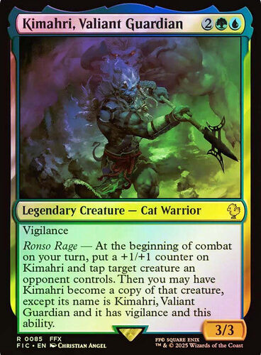 KimahriValiantGuardian__19884 Kimahri, Valiant Guardian FINAL FANTASY Commander