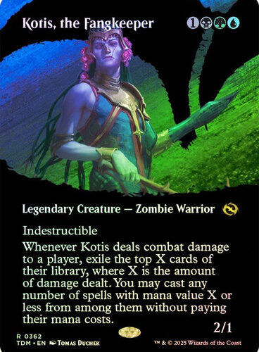 Kotis, the Fangkeeper (Borderless) Tarkir: Dragonstorm