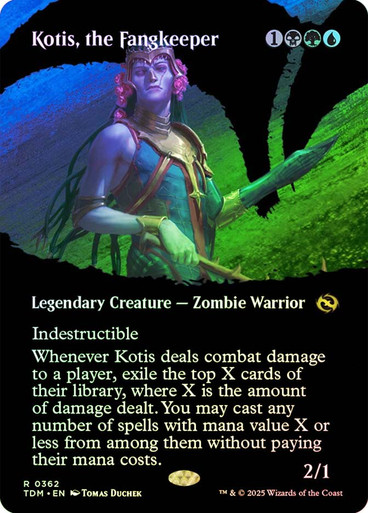 Kotis, the Fangkeeper (Borderless) Tarkir: Dragonstorm