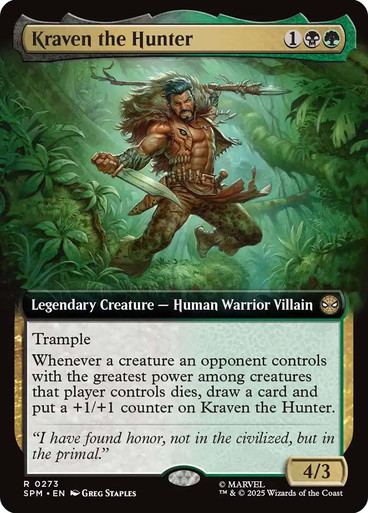KravenTheHunter273__36297 Kraven the Hunter (Extended Art) Marvel's Spider-Man