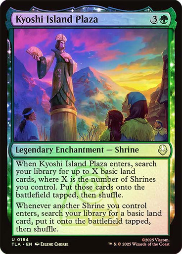 KyoshiIslandPlaza__40279 Kyoshi Island Plaza Avatar: The Last Airbender foil