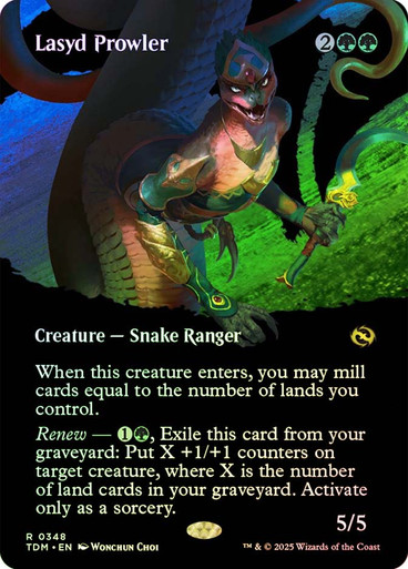 Lasyd Prowler (Borderless) Tarkir: Dragonstorm