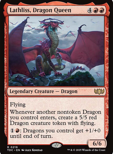 Lathliss, Dragon Queen Tarkir: Dragonstorm Commander