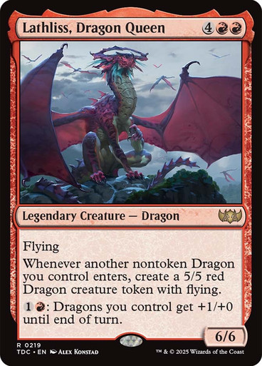 Lathliss, Dragon Queen Tarkir: Dragonstorm Commander