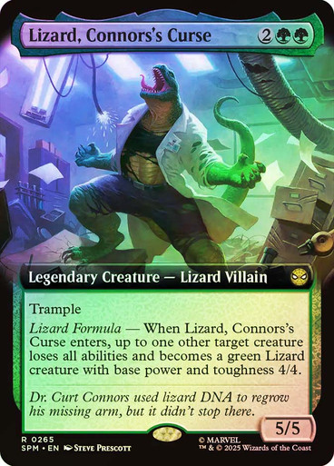 LizardConnorssCurse265__04815 Lizard, Connors's Curse (Extended Art) Marvel's Spider-Man