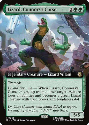 LizardConnorssCurse265__13037 Lizard, Connors's Curse (Extended Art) Marvel's Spider-Man