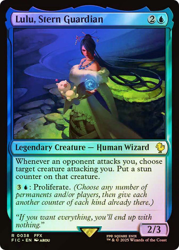 Lulu, Stern Guardian FINAL FANTASY Commander Surge Foil