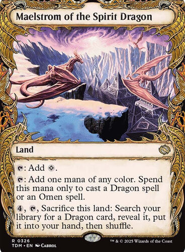 Maelstrom of the Spirit Dragon (Showcase) Tarkir: Dragonstorm