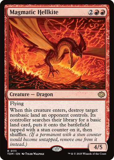 Magmatic Hellkite Tarkir: Dragonstorm