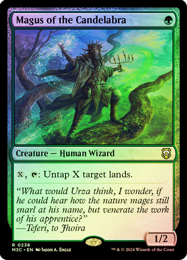 Magus of the Candelabra Modern Horizons 3 Commander Ripple Foil