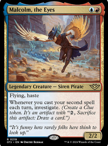 Malcolm, the Eyes Outlaws of Thunder Junction