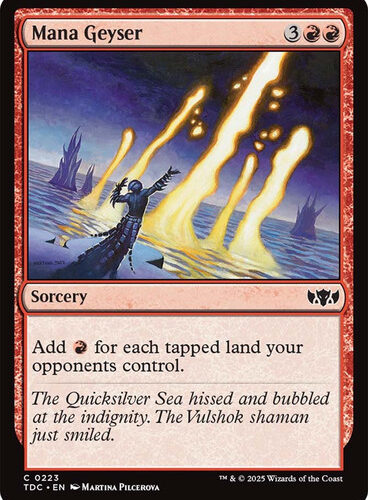 Mana Geyser Tarkir: Dragonstorm Commander