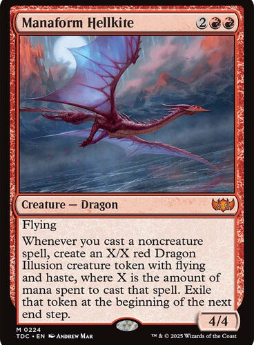 Manaform Hellkite Tarkir: Dragonstorm Commander