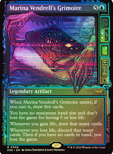 Marina Vendrell's Grimoire Duskmourn: House of Horror Foil